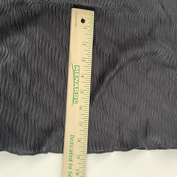 NEW ASTR The Label Strapless Textured Dress Sz L Bodycon Black Midi Formal Party - Picture 11 of 13